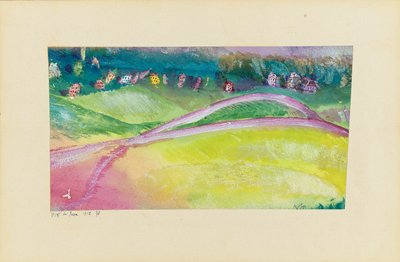 Kylä lähellä Berniä tekijältä Paul Klee