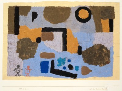 Kahden kadonneen kanssa, 1938. tekijältä Paul Klee