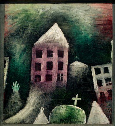 Zerstörter Ort tekijältä Paul Klee