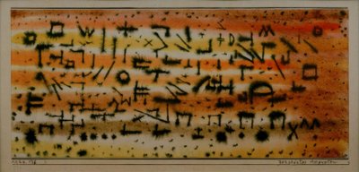 Zerstörtes Aegypten tekijältä Paul Klee