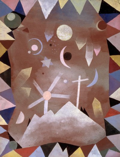 Above Mountain Summit, 1917. tekijältä Paul Klee