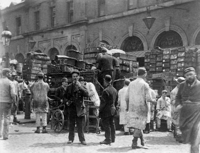 Billingsgate Market, Lontoo, 1893 tekijältä Paul Martin