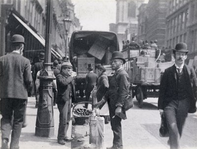 Sherbet tai vesimyyjä Cheapsidessa, 1893 tekijältä Paul Martin