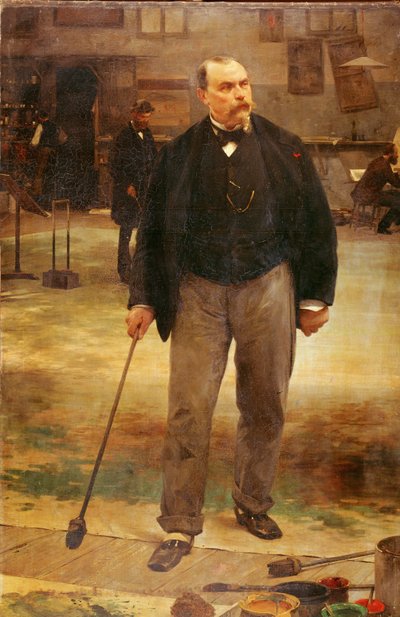 Näyttämösuunnittelija Auguste Rube ... tekijältä Paul Mathey