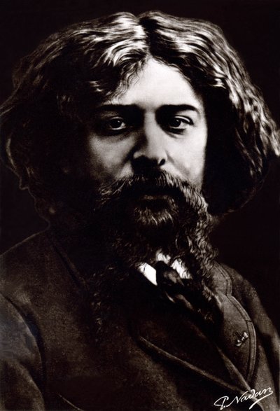 Alphonse Daudet, noin 1880 (kuva). tekijältä Paul Nadar