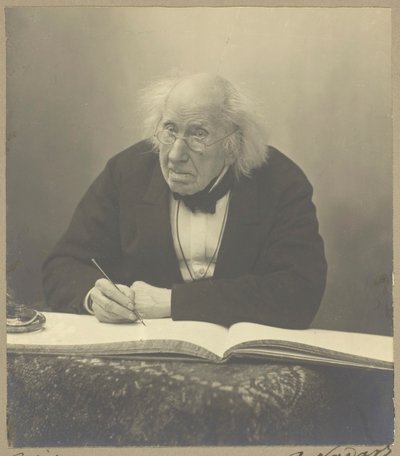 Marie-Eugene Chevreul, 1886. tekijältä Paul Nadar