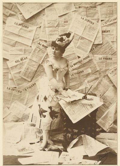 [Mlle Beaumaine, Théâtre des Variétés] tekijältä Paul Nadar
