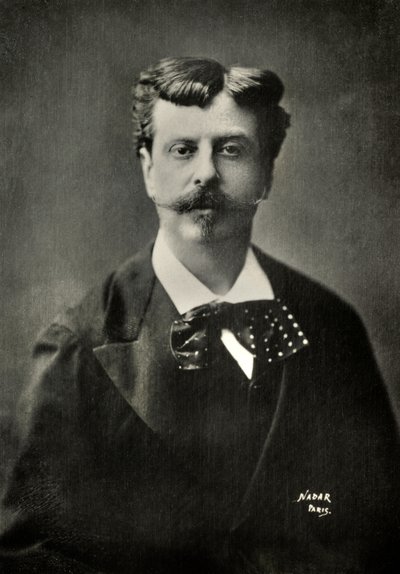 Alphonse De Neuvillen muotokuva (kuva) tekijältä Paul Nadar
