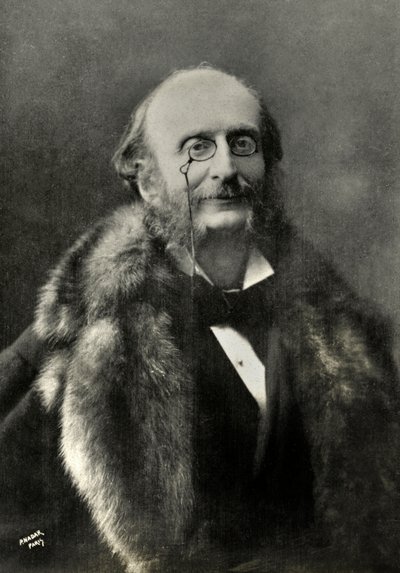 Jacques Offenbachin muotokuva (kuva) tekijältä Paul Nadar