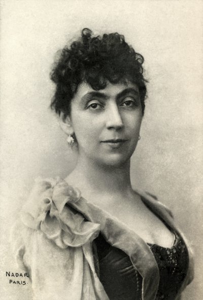 Madeleine Lemairen muotokuva (kuva) tekijältä Paul Nadar