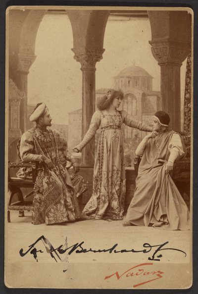 [Sarah Bernhardt Gismondana] tekijältä Paul Nadar