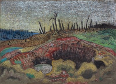 A Farm, Wytschaete tekijältä Paul Nash