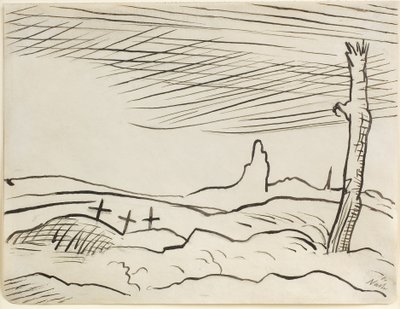 Taistelukenttä tekijältä Paul Nash