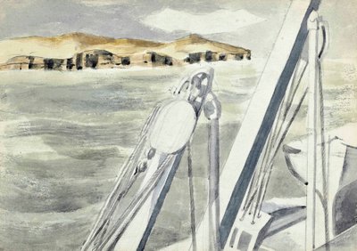 Rannikko lähellä Gibraltaria tekijältä Paul Nash