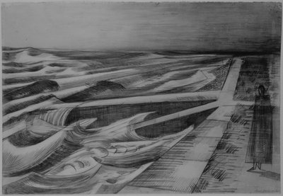 Night Tide, Dymchurch tekijältä Paul Nash