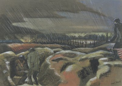 Shellburst, Zillebeke tekijältä Paul Nash