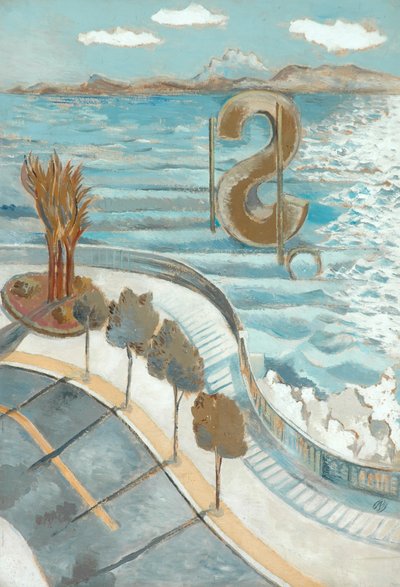 Näkymä ikkunasta, kiva tekijältä Paul Nash