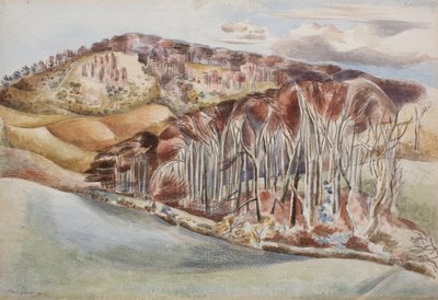 Wood ja Hill tekijältä Paul Nash