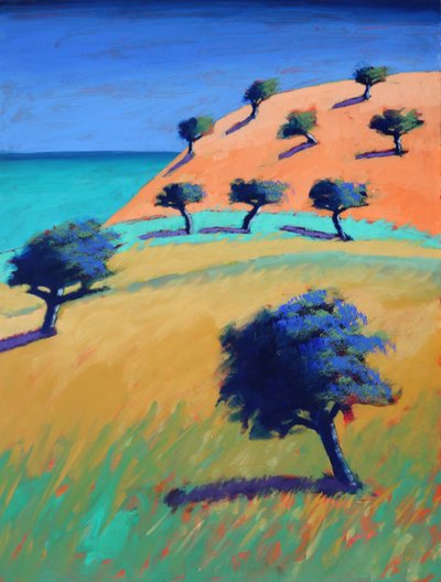 Ibiza II, 2021 (akryyli taululle) tekijältä Paul Powis