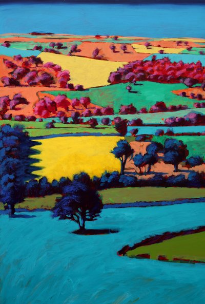 Teme Valley III (akryyli aluksella) tekijältä Paul Powis