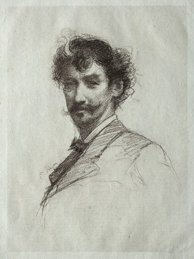 James McNeill Whistler White Lockin ja Monoclen kanssa tekijältä Paul Rajon