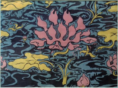Koriste kangas vesililja tekijältä Paul Elie Ranson