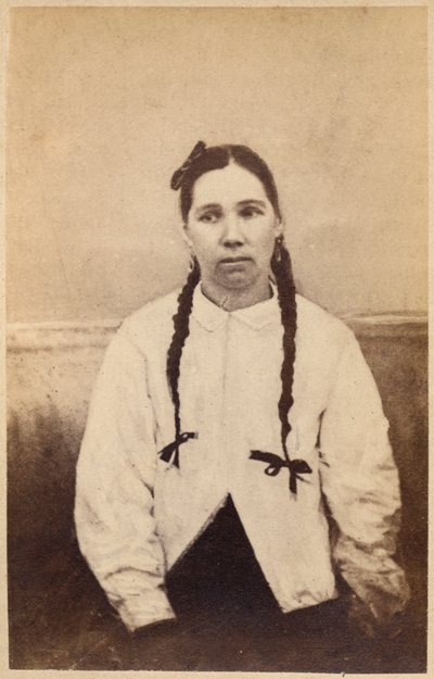Hysteerinen epilepsia, kohtauksen alku, kuvitus julkaisusta "Iconographie Photographique de La Salpetriere", levy XV, Bourneville et P. Regnard, Pariisi, 1876 (albumiprintti) tekijältä Paul Regnard