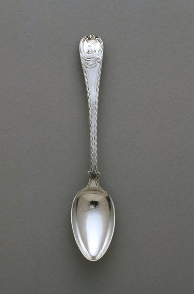 teelusikallinen, c. 1765-1790 (hopea) tekijältä Paul Revere