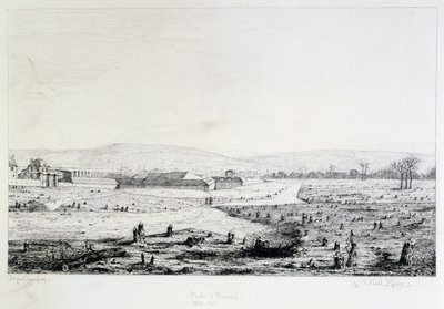 Porte dAuteuil, Pariisin piiritys, 1870-1871 tekijältä Paul Roux