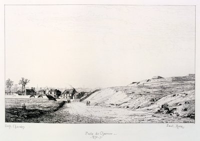 Charonnen posti, Pariisin piiritys, 1870-1871 tekijältä Paul Roux