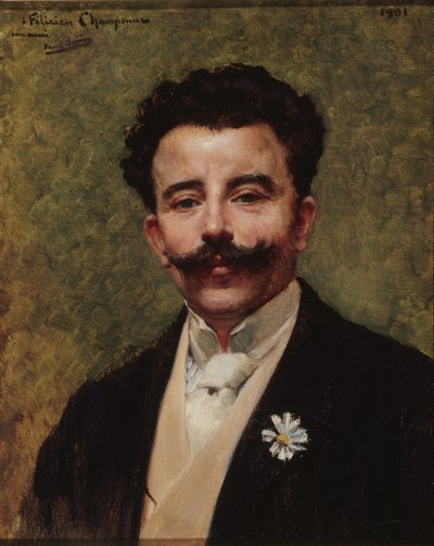 Felicien Champsaurin muotokuva 1859-1934, 1901. tekijältä Paul Saïn