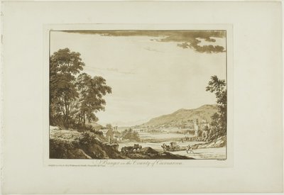 Bangor Caernarvonin piirikunnassa tekijältä Paul Sandby