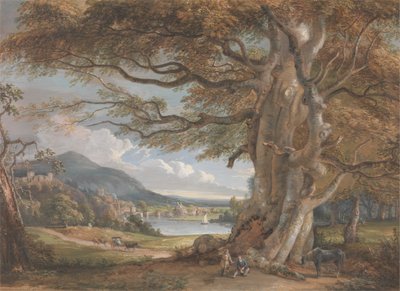 Bridgnorth, Shropshire tekijältä Paul Sandby