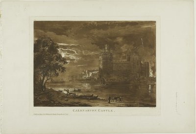 Caernarvonin linna tekijältä Paul Sandby