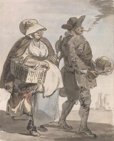 Lontoo huutaa- Haluatko lusikoita ... tekijältä Paul Sandby