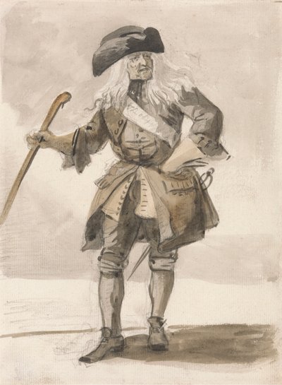 London Cries: A Man Swaggering tekijältä Paul Sandby