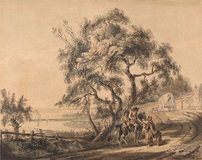 Mustalainen ennustaja tekijältä Paul Sandby
