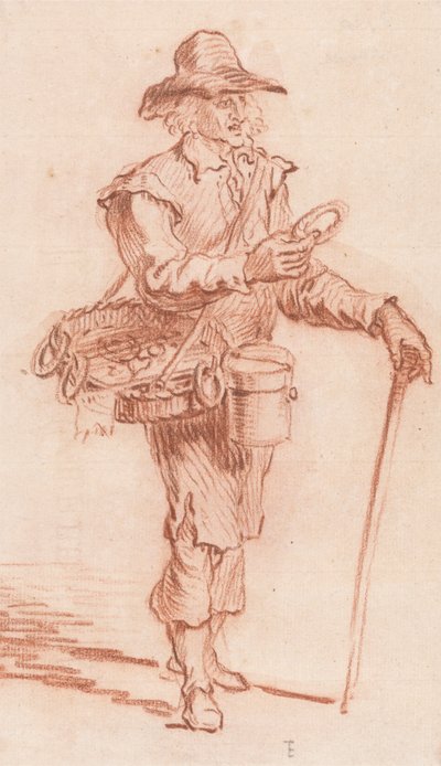 Kiertelevä Pedlar tekijältä Paul Sandby