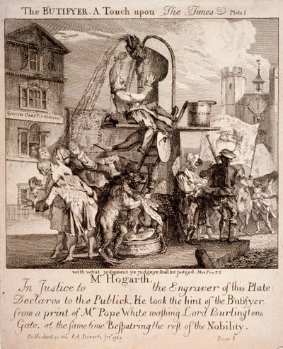William Hogarth, 1762 tekijältä Paul Sandby