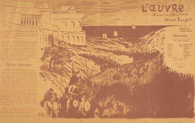 Heraklea tekijältä Paul Sérusier