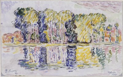 Puuryhmä veden äärellä tekijältä Paul Signac