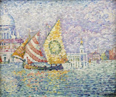 Bragozzo, Venetsia, 1905 tekijältä Paul Signac