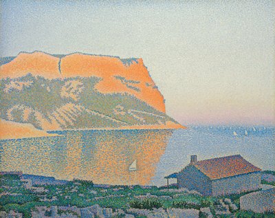 Cape Canaille, Cassis, 1889 tekijältä Paul Signac