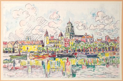 Ciboure, Saint-Jean-de-Luz, 1920 tekijältä Paul Signac