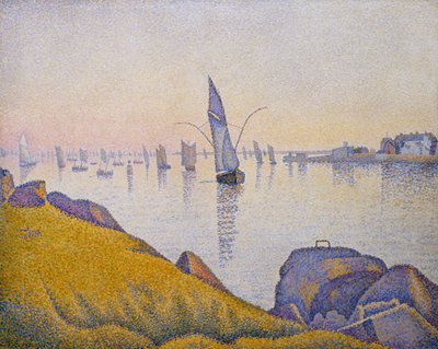 Iltarauha, Concarneau, Opus 220 (Allegro Maestoso) tekijältä Paul Signac