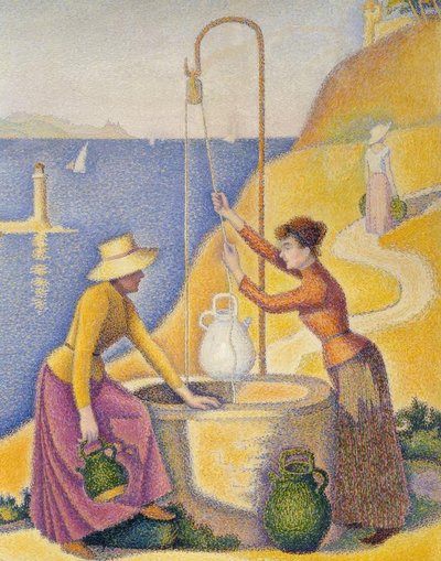 Femmes au puits (Opus 238) tekijältä Paul Signac