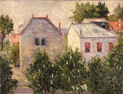 Puutarha Asnieresissa tekijältä Paul Signac
