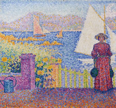Portti Saint-Tropez. tekijältä Paul Signac