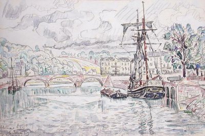 Hennebont tekijältä Paul Signac