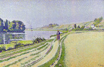 Herblay, La River tekijältä Paul Signac